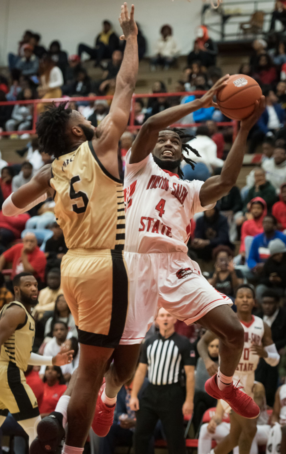 WSSU UNC Pembroke Mens Basketball